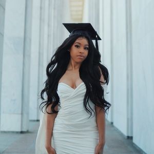 HOUSEOFCB JOY DRESS XS